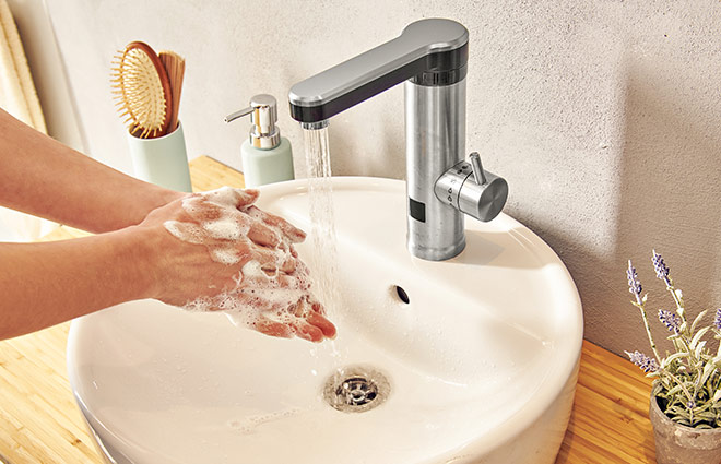 Rovus Instant Heating Faucet Bathroom